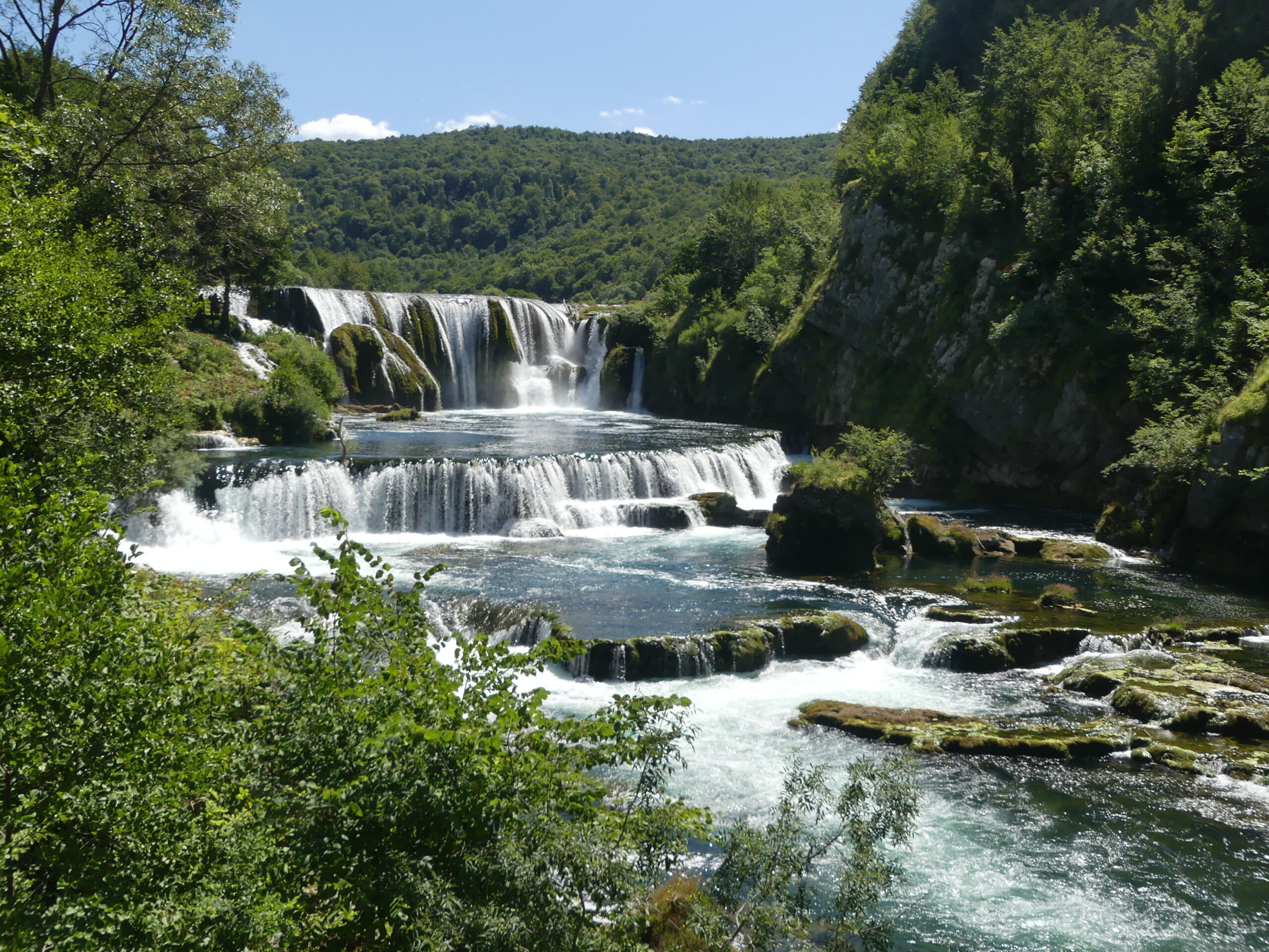 Una Nationalpark mit dem Štrbački Buk 