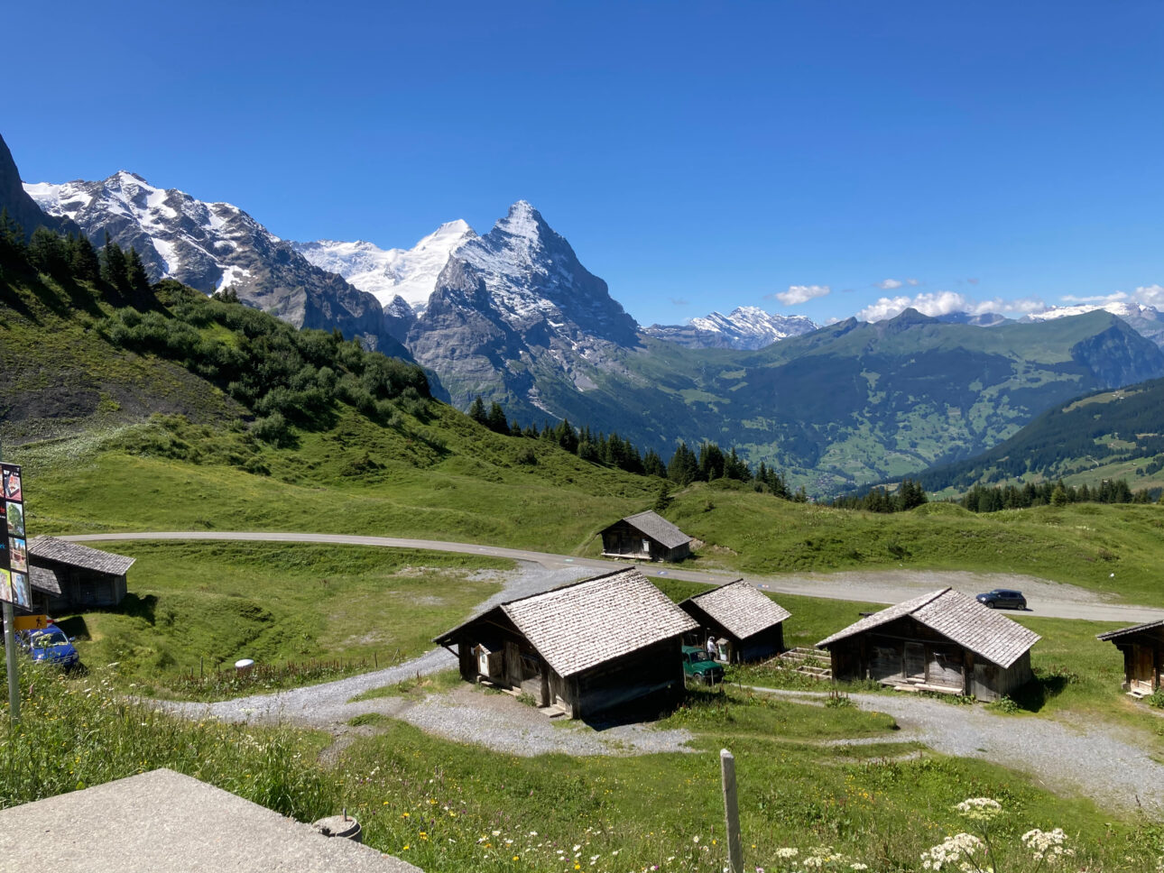 Blick auf den Eiger