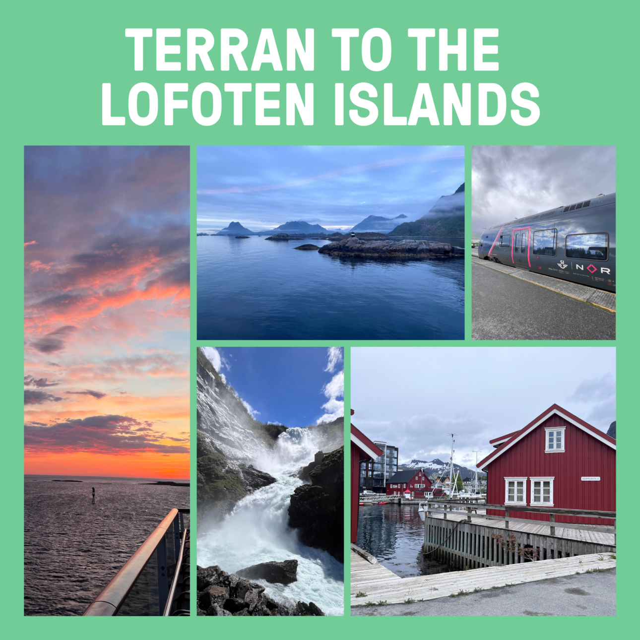 I’m coming along, but I’m not flying! (Lofoten Islands)