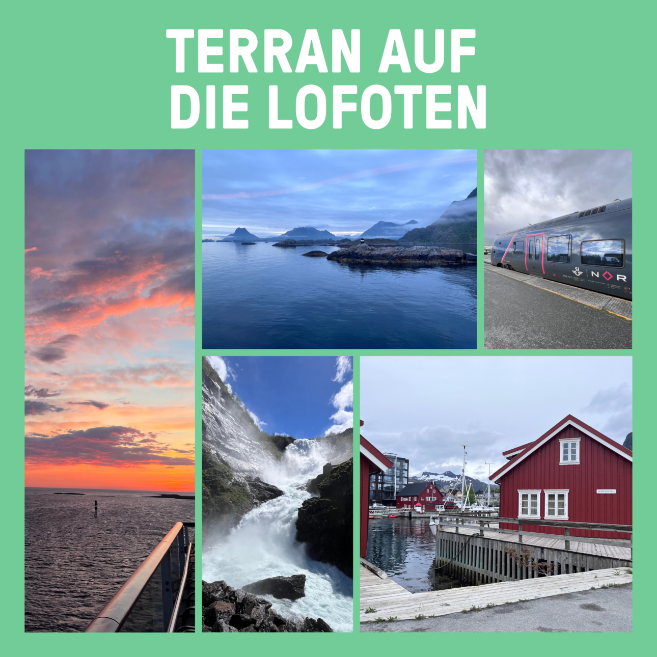Ich komme mit, aber ich fliege nicht! (Lofoten)